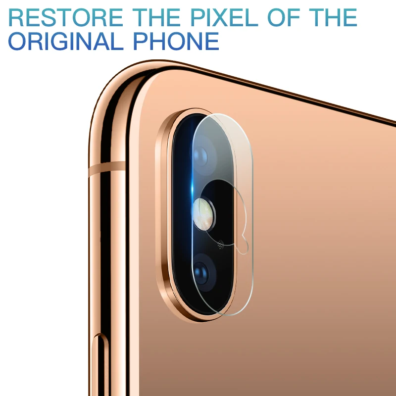 Защитная пленка для объектива PORSERI Camara IPhone X XS XSMAX из закаленного стекла