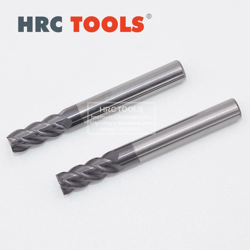 Карбид сплава с покрытием Сталь endmill 2 шт./лот хвостовик 6 мм 10 12 фрезерный режущие
