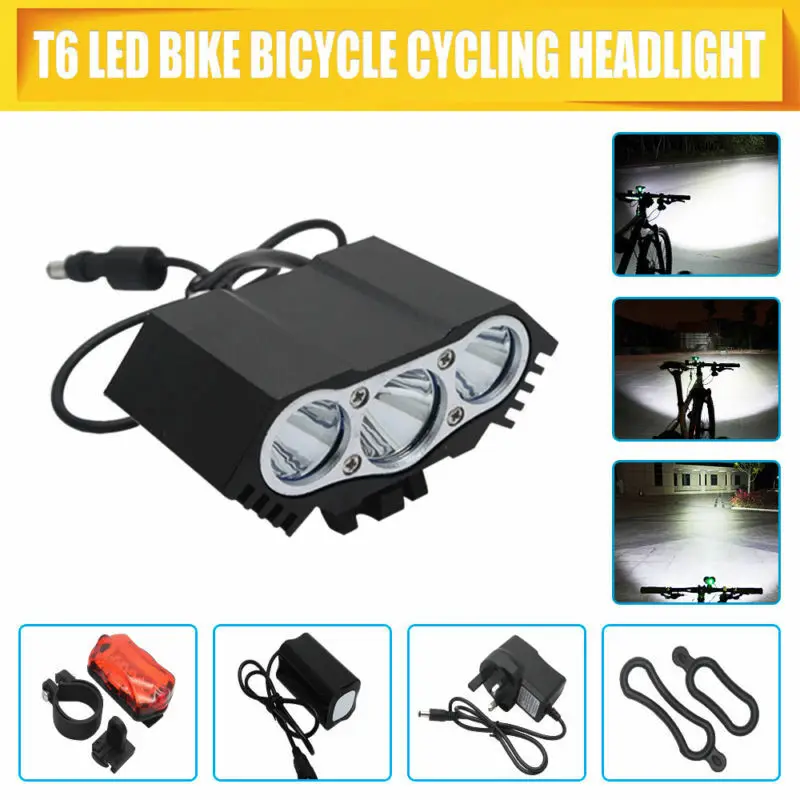 

X3 8.4V T6 XML LED Bicycle Lamp Headlight Bike Light MTB Light Lamp