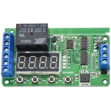 Dc12V Dpdt реле цикла таймер модуль задержки Время полярности аудио двигатель импульсный источник питания модуль