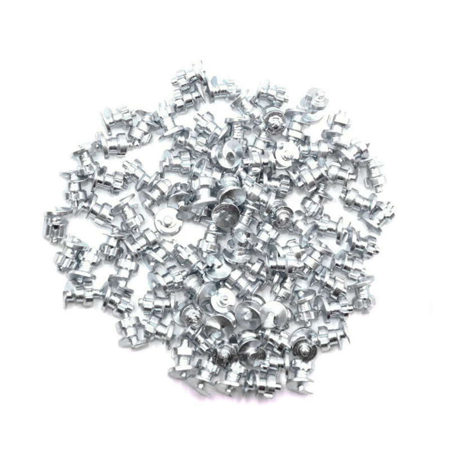 50pcs Winter Non-slip Studs Screw Snow Spikes Wheel Tyres Snow Chains Studs Kit For Auto Car Motorcycle SUV ATV Truck