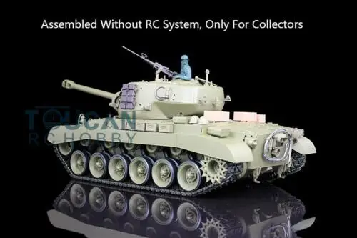 Henglong 1/16 пластик США M26 бак 3838 статическая модель без системы RC|Радиоуправляемые