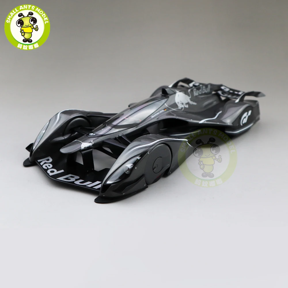  1/18 AUTOART 18116 RED BULL X2014 FAN CAR DARK SILVER METALLIC Car model toys kids collection