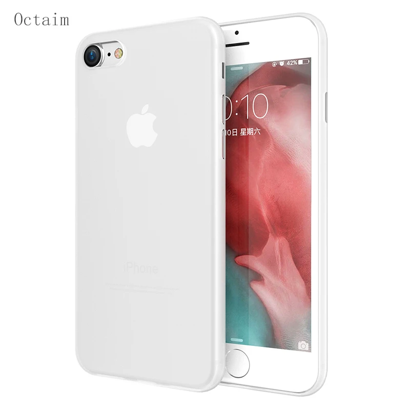 Чехол для Apple iPhone 8 7 Plus Чехлы мягкий чехол ультра тонкий матовый протектор