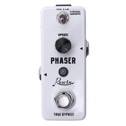 Rowin Lef-313 гитарные эффекты классический Phaser мини-гитарные эффекты гитарная педаль два рабочих режима True Bypass дизайн