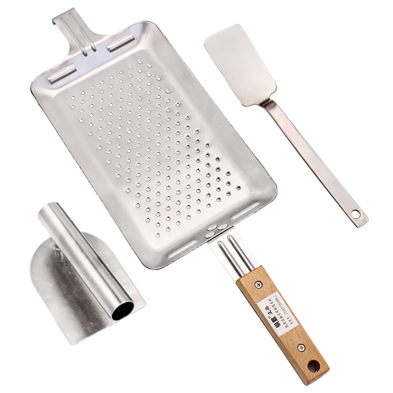 China Shanxi features noodle tainless steel pea noodles maker DIY manual kitchen tool household restaurant