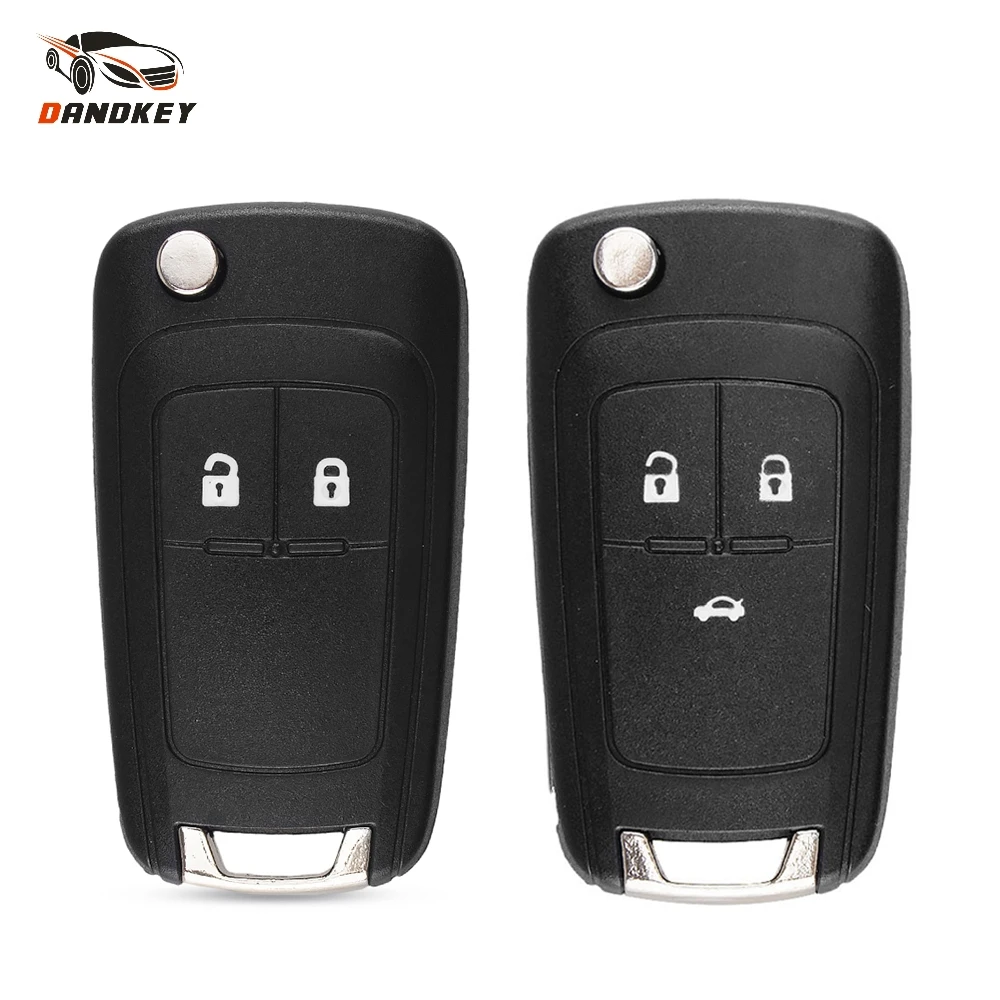 

KEYYOU 2/3 Buttons Folding Car Key Shell Remote Flip Key Fob Case For Opel Vauxhall Astra H Insignia J Vectra C Corsa D Zafira G