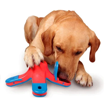 

New 2019 Pet Dog Hound Puppy Food Treat Dispensing Boredom Interactive Game Puzzle Dog Toys Pet Supplies