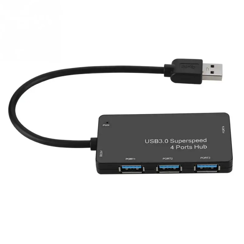 Смарт 4 портовый USB3.0 концентратор одновременное зарядное устройство Быстрая