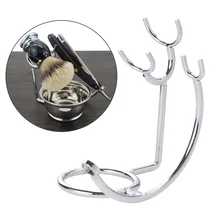 1 шт., подставка для бритвы, портативная, из нержавеющей стали, высокое качество, короткая, подставка для бритвы, держатель для щетки, бритвенная стойка для ванной комнаты, Туалет