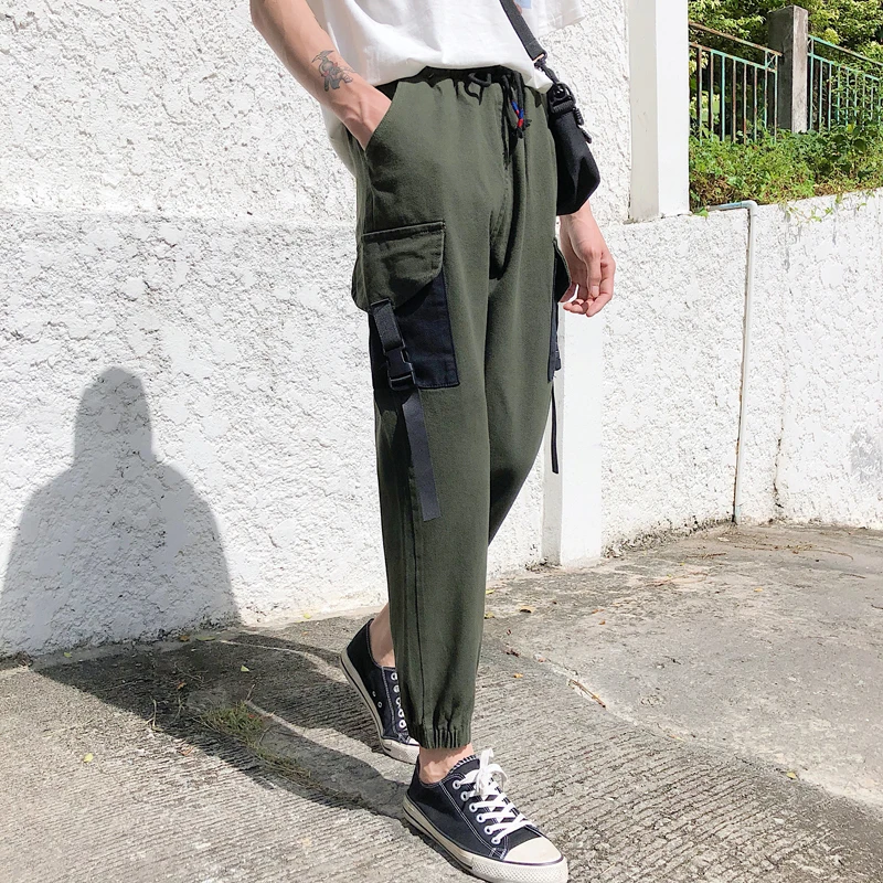 Lovers Cargo Tactical track Pants Trousers Men Leisure Original Work Clothes Jeans Joggers Streetwear Hip Hop Sweatpants