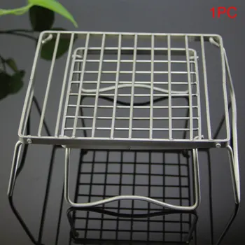 

Food Picnic Portable Foldable Outdoor Camping Barbecue Grill Meat Travel Garden Home Stainless Steel Holder Family Multifunction