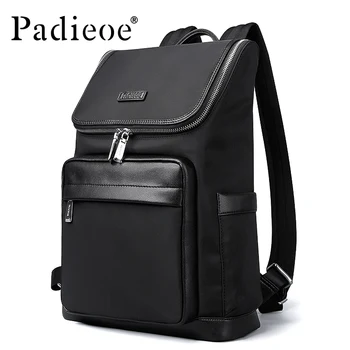 

Padieoe men backpack bookbag mens bag canvas luxury college back pack fashion waterproof travel luggage bag laptop