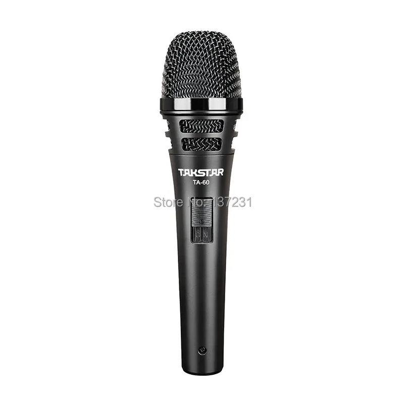 Новый TAKSTAR TA 60 профессиональный динамический микрофон вокальный Пикап для
