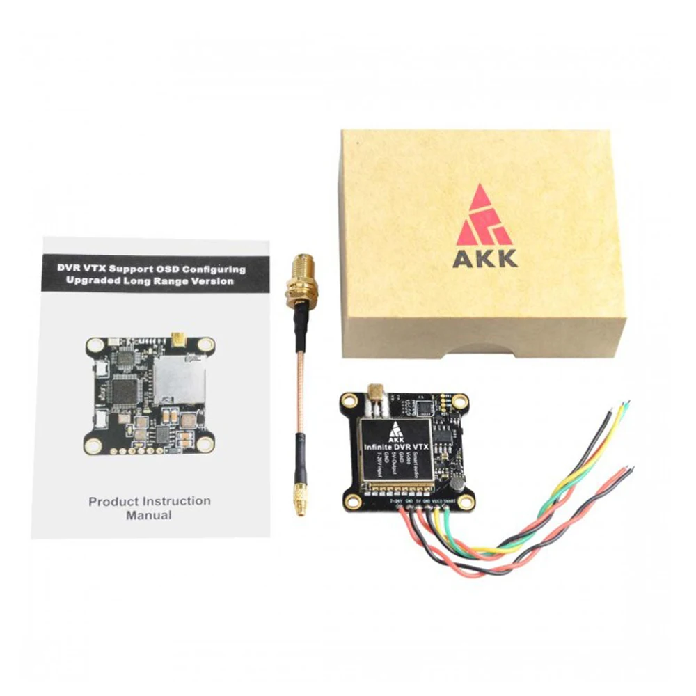 АКК бесконечное DVR VTX 25/200/600/1000 мВт Мощность переключаемый передатчик FPV Поддержка