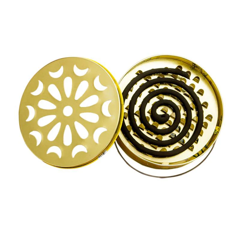 

Metal Mosquito Repellant Mozzie Coil Holder Burner Home Garden Art Decor Outdoor