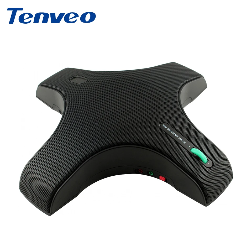 Tenveo AX1 كامل دوبلكس 4 M مسافة صغيرة USB 2.0 الفيديو مكبر صوت للمؤتمرات مع 360 التقاط المدى الصوت مؤتمر Speakphone