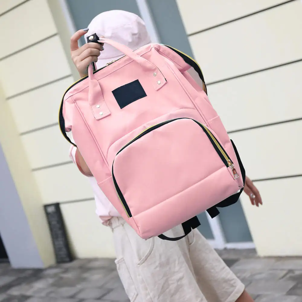 

Multifunctional Fashion Baby Care Mummy Bag Large Capacity For Outdoor Travel Bag Waterproof Casual Travel Backpacks