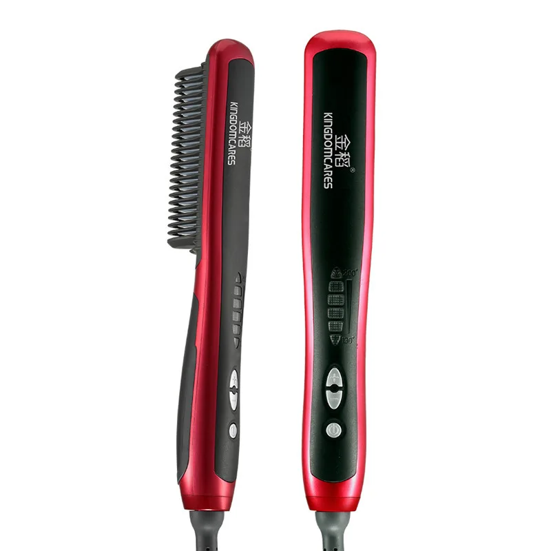 

Electric Hair Brushes Hair Straightening Iron Ioned Comb Smooth Brush Styling Tools Hot Comb Straightener Negative Ion Brush