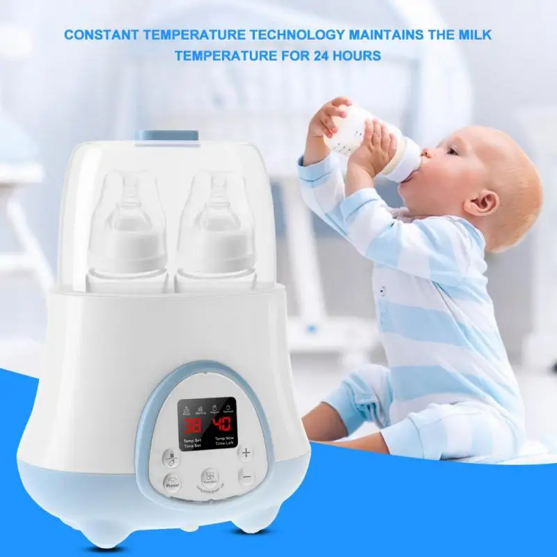 2 в 1 Многофункциональный Электрический нагреватель для бутылок стерилизатор молока двойная бутылка теплая постоянная сушилка аксессуары для кормления младенцев