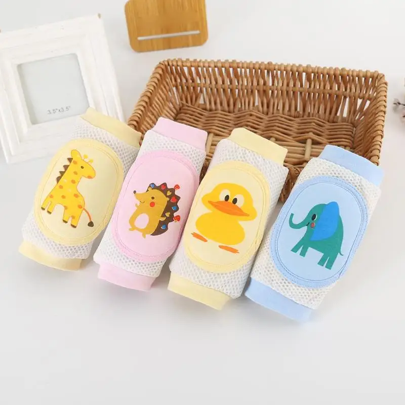 1 paar Baby Knie Pad Schutz Niedlichen Cartoon Kinder Sicherheit Krabbeln Elbow Kissen Unterstützung Protector Pad Baby Kniescheibe