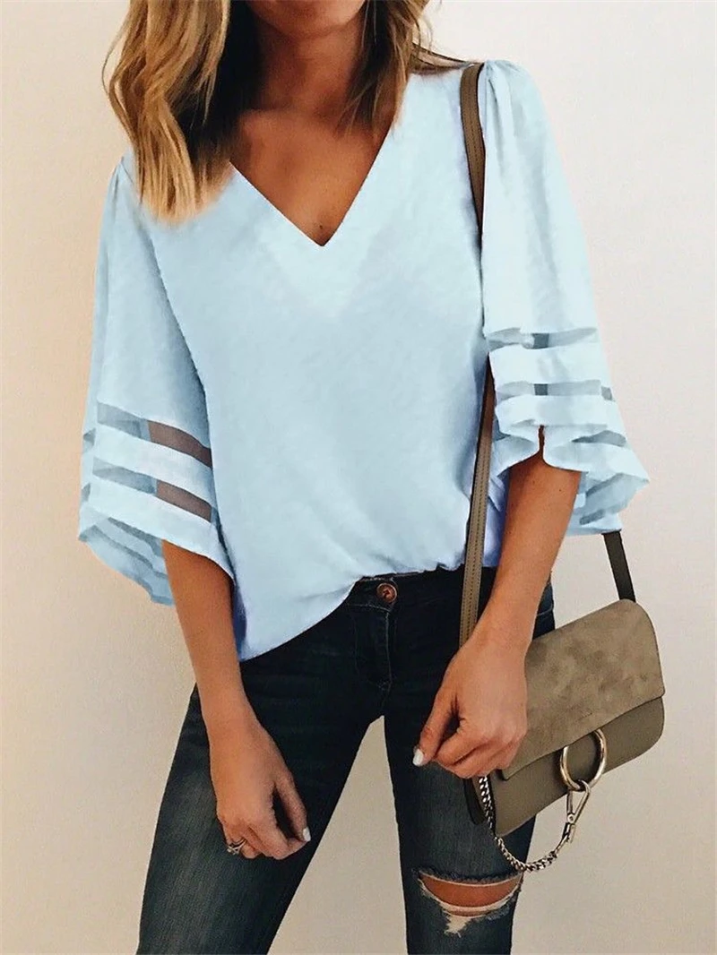 Boho винтажные Женские Новые Модные Дизайнерские повседневные футболки удобная