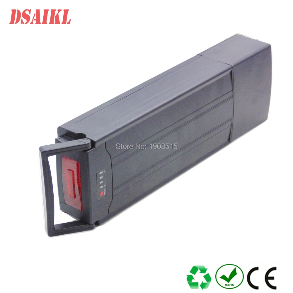 

EU US no tax 500W Rear Rack Ebike Battery 36V 10Ah 11.6ah 12ah 13ah 14ah 15ah 16ah 17.5ah 20ah 25ah 28Ah battery pack