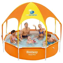 Каркасный бассейн с навесом 1688 л, Bestway