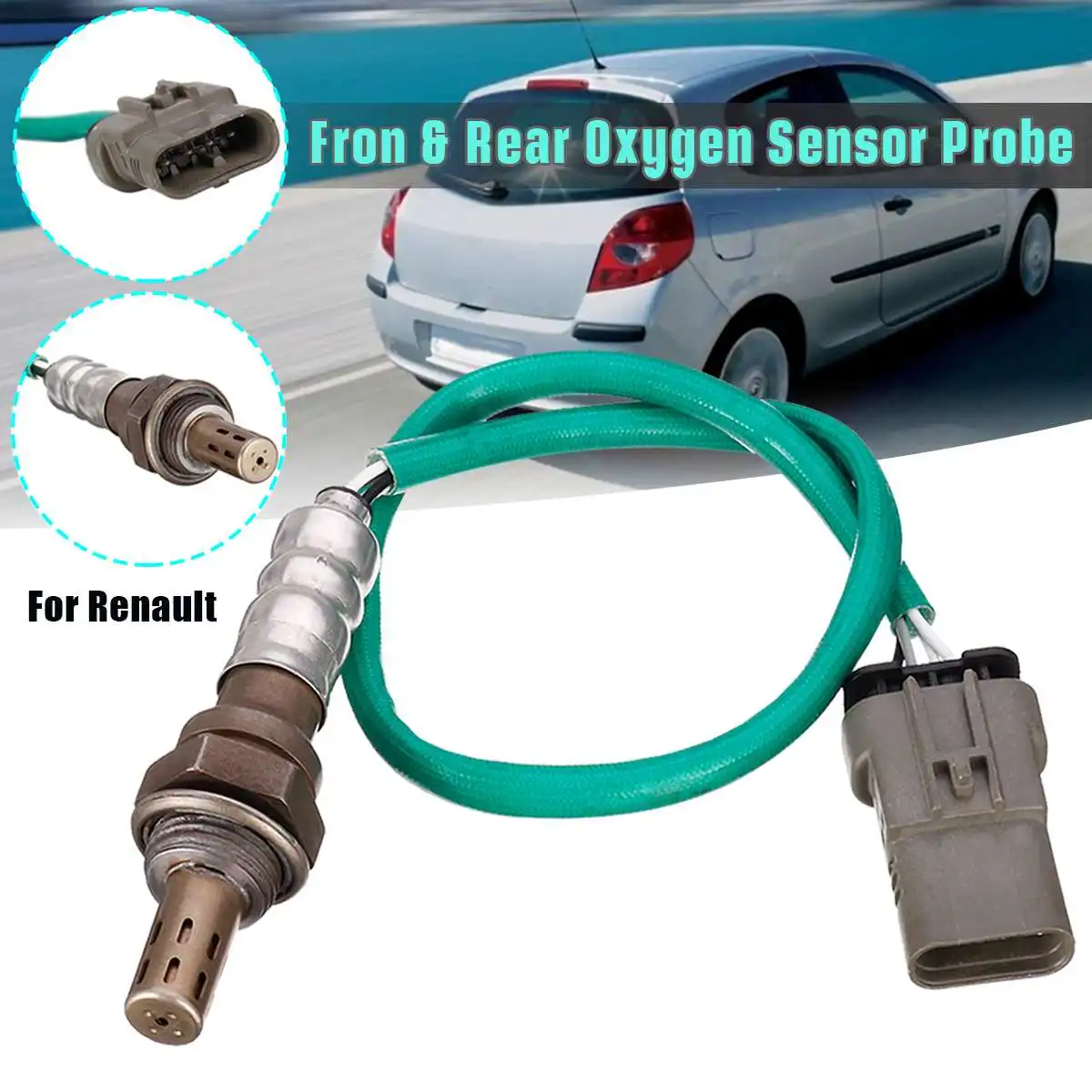 

Car Front & Rear Lambda Oxygen Sensor Probe For Renault Clio Espace 7700274189