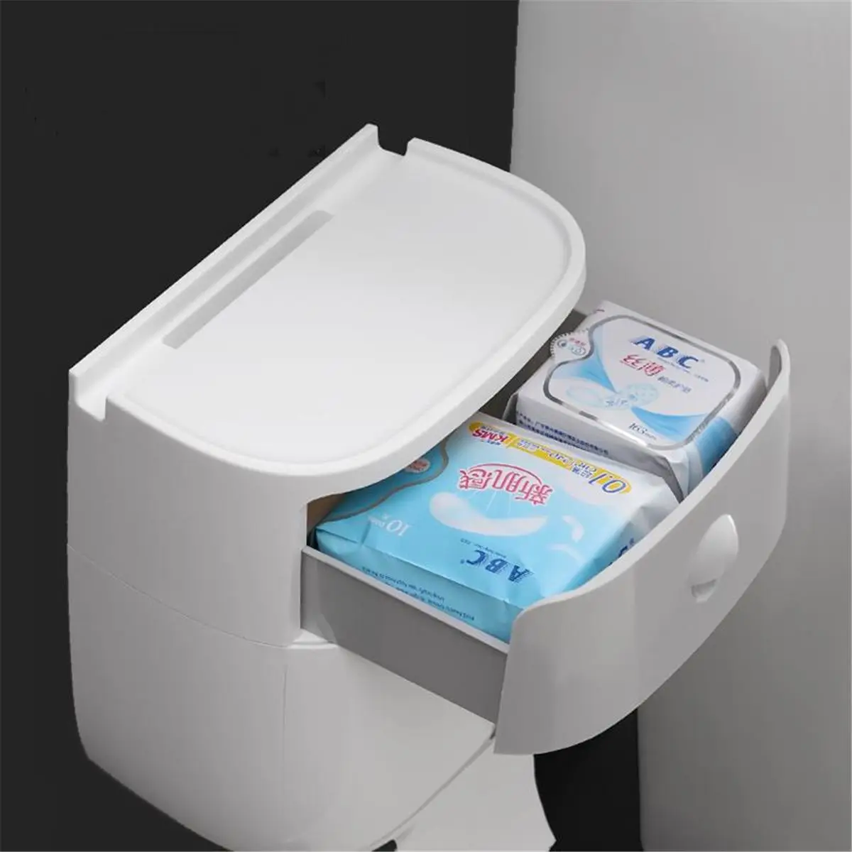 Водонепроницаемый держатель для туалетной бумаги полка настенное крепление туалетный бумажный лоток рулон бумажная трубка коробка для хранения креативный лоток коробка для салфеток для дома