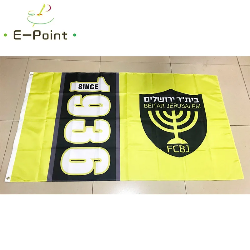 Израиль Beitar jerusora FC новинка с 1936 года размер 3 фута * 5 футов (90*150 см) рождественские