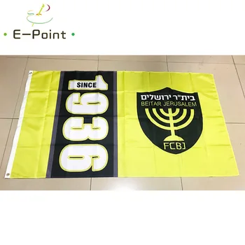 

Israel Beitar Jerusalem FC Newly Since 1936 3ft*5ft (90*150cm) Size Christmas Decorations for Home Flag Banner Gifts