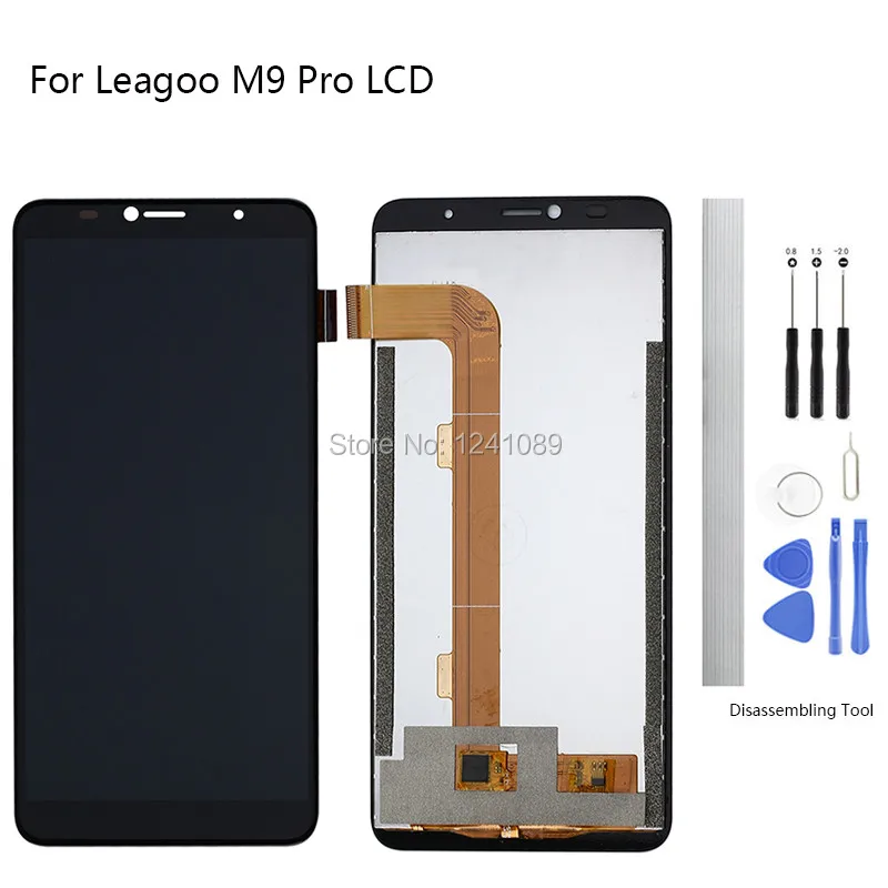 

Display Screen Replace for Leagoo M9 Pro LCD Touch Screen 5.72 inch black for Leagoo M9 Pro Touch Screen LCD Without Frame