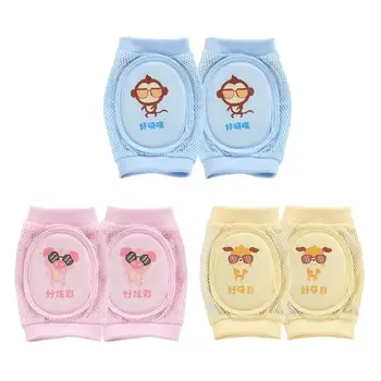 

1 Pair Baby Knee Pads Protector Kids Children Safety Crawling Elbow Cushion Infants Knee Pads Protector Leg Warmers Baby