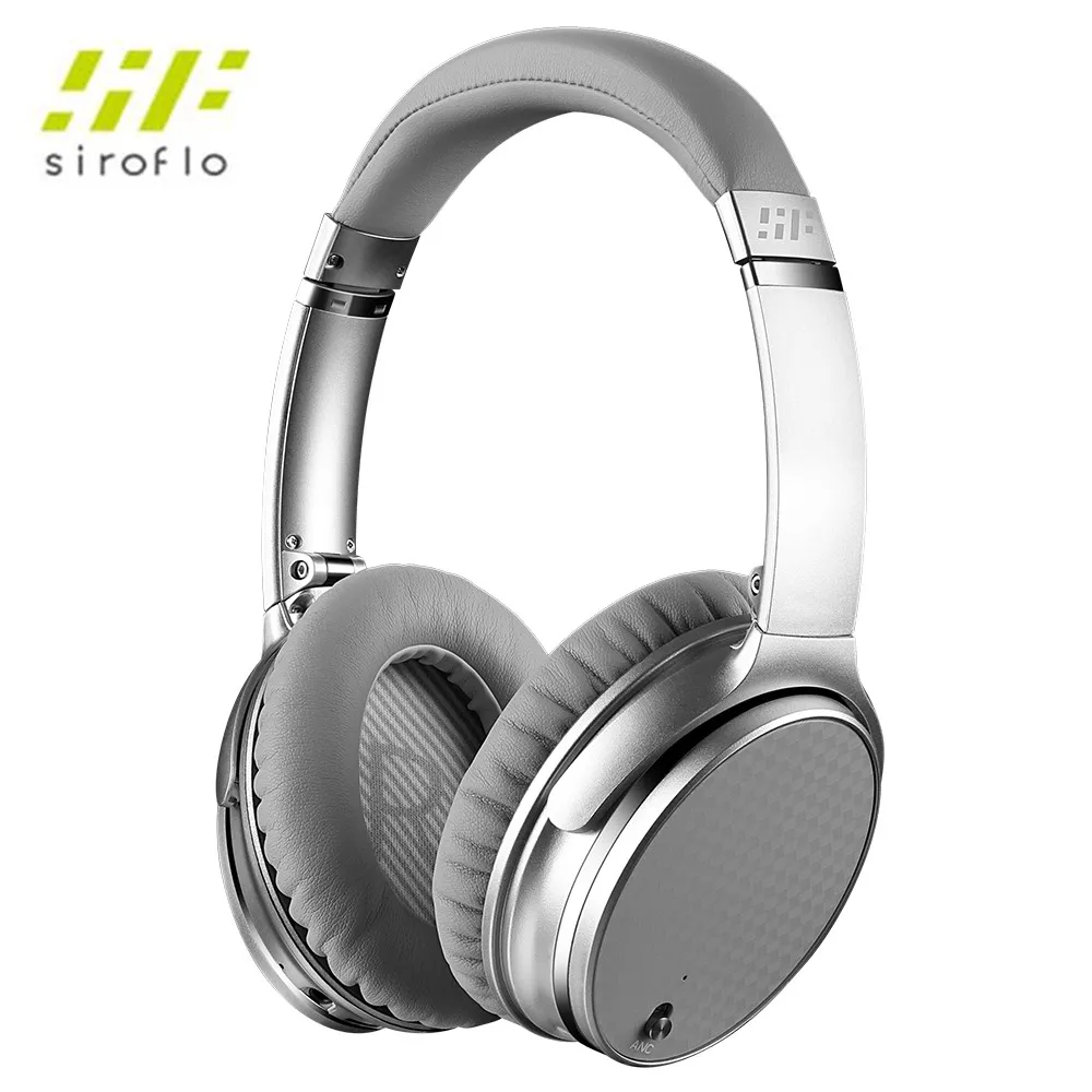 

Siroflo S11 Plus ANC Bluetooth 4.1V Portable 25db Wireless Headphone Advanced CSR8635 Chip Noise Canceling Foldable Headphone