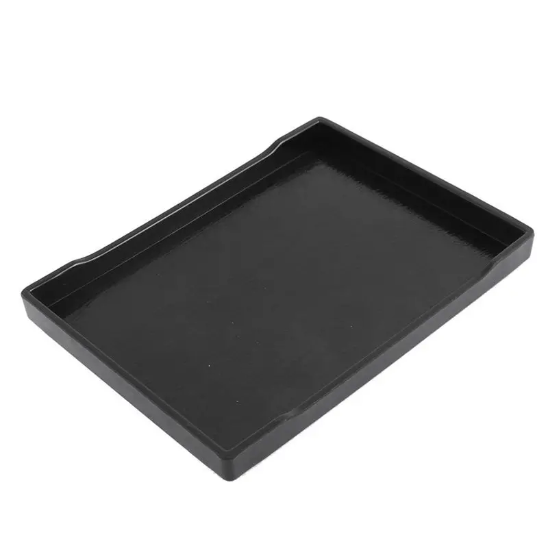 

Rectangular plastic tray of restaurant service fast food pizzeria dinner
