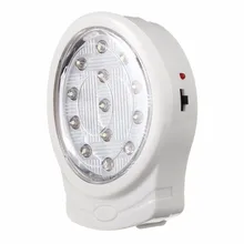 Светодиодный перезаряжаемый аварийный свет Автоматическая отключение питания лампа освещения