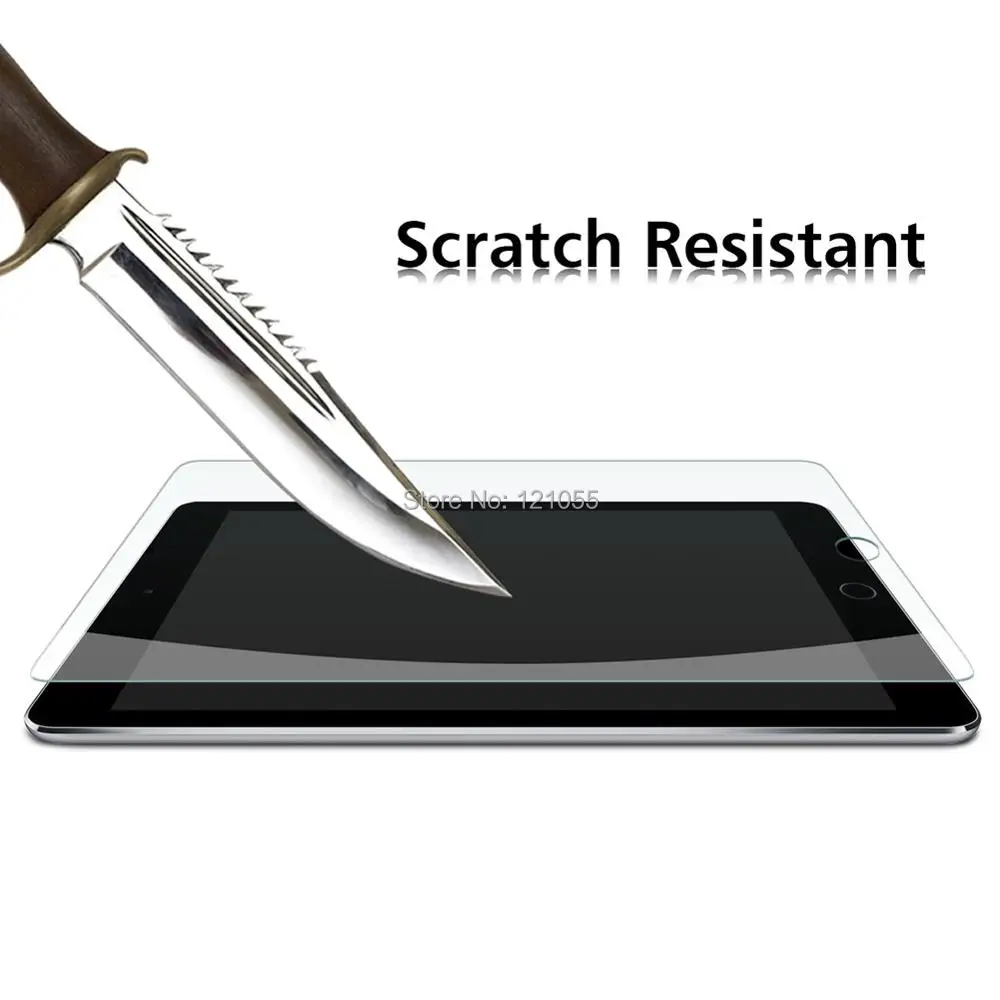 10pcs/LOT Tempered Glass For Apple iPad Pro 9.7 10.5 inch Tablet Screen Protector for ipad mini air glass Protective film