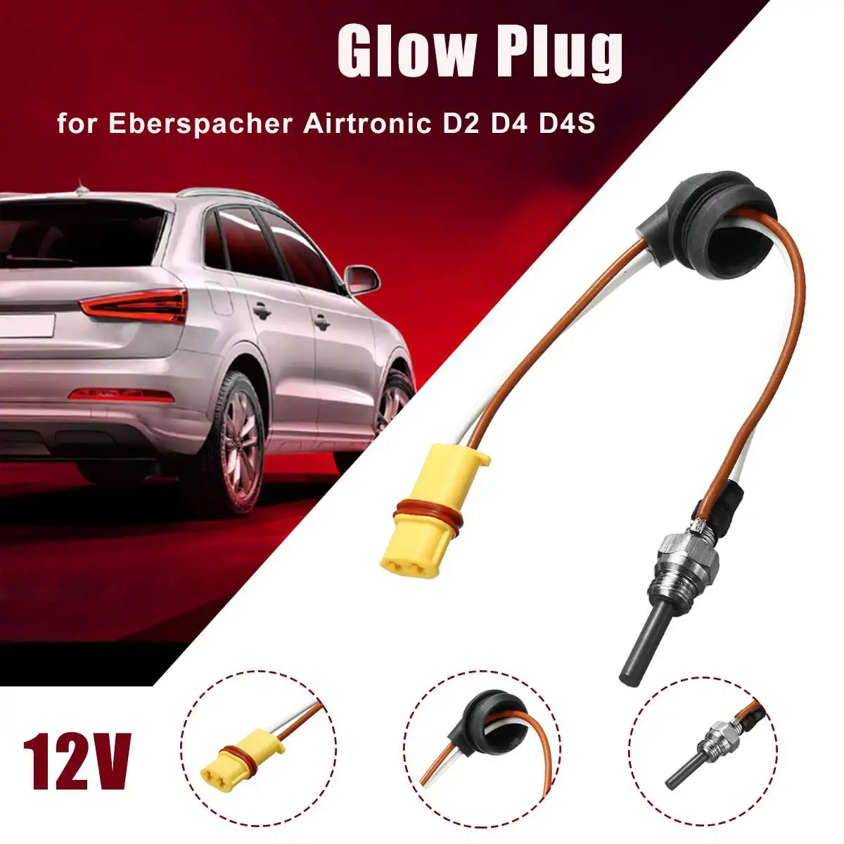 12 В для Eberspacher Airtronic D2 D4 D4S 252069011300 свечение зажигания провод кабель воздушный