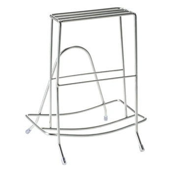 

Multi-functional Kitchen Storage Holder Stainless Steel Cutting Board Holder Chopping Board Stand Pot Cover Rack for Kitchen
