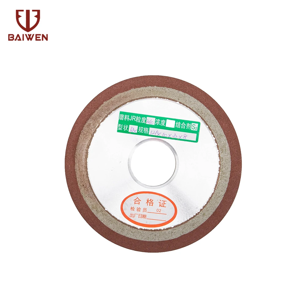 

5" 125mm Diamond Grinding Wheel Hypotenuse Grinding Disc For Carbide Milling Cutter Power Tool 150-400 Grit