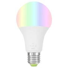 E27 Smart WiFi Bulb RGBW Multicolor Dimmable LED Light Bulb App Remote Control WiFi LED Bulb yoga meditation shape multicolor remote control light