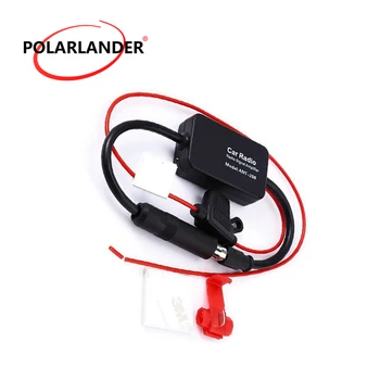 

Universal Auto 12V Waterproof Enhance Signal Radio Signal Amplifier FM/AM Antenna Booster For Car Boat Marine