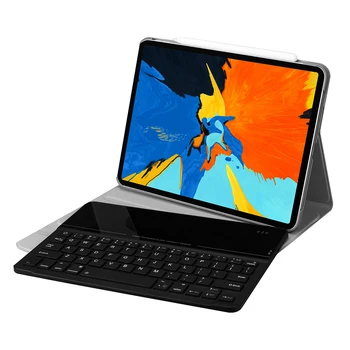 

SK1102 Smart Keyboard Case Flip Cover Wireless Bluetooth BT Keyboard Case PU Leather Smart Cover for iPad Pro 11