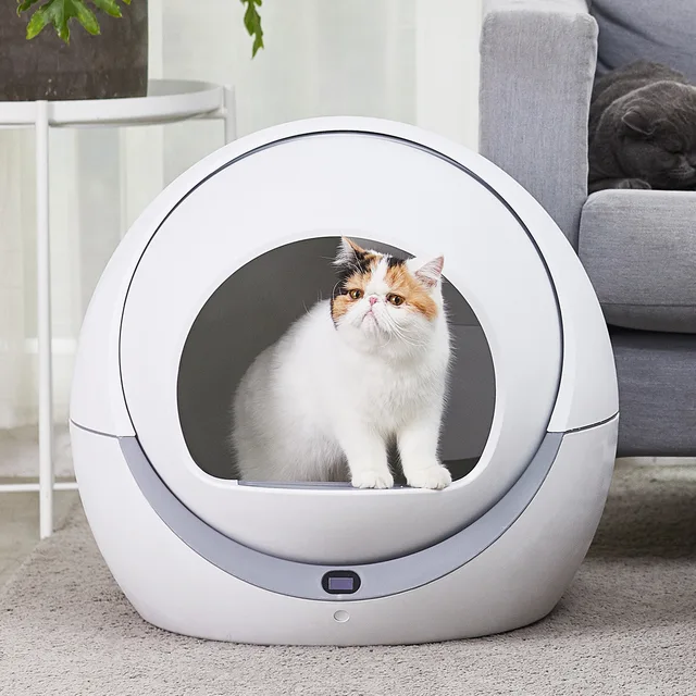 Otomatik Kedi Tuvalet Otomatik Kedi Kum Induksiyon Doner Temizlik Kedi Robot Cop Buyuk Kitty Kendi Kendini Temizleyen Kum Kabi Aliexpress Home Garden