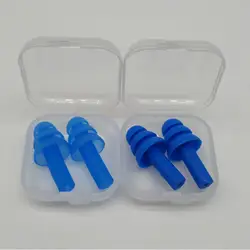 1 пара унисекс водостойкий плавающий ming силиконовый ушные затычки для плавания взрослые дети дайвинг мягкий анти-шум ушной штекер