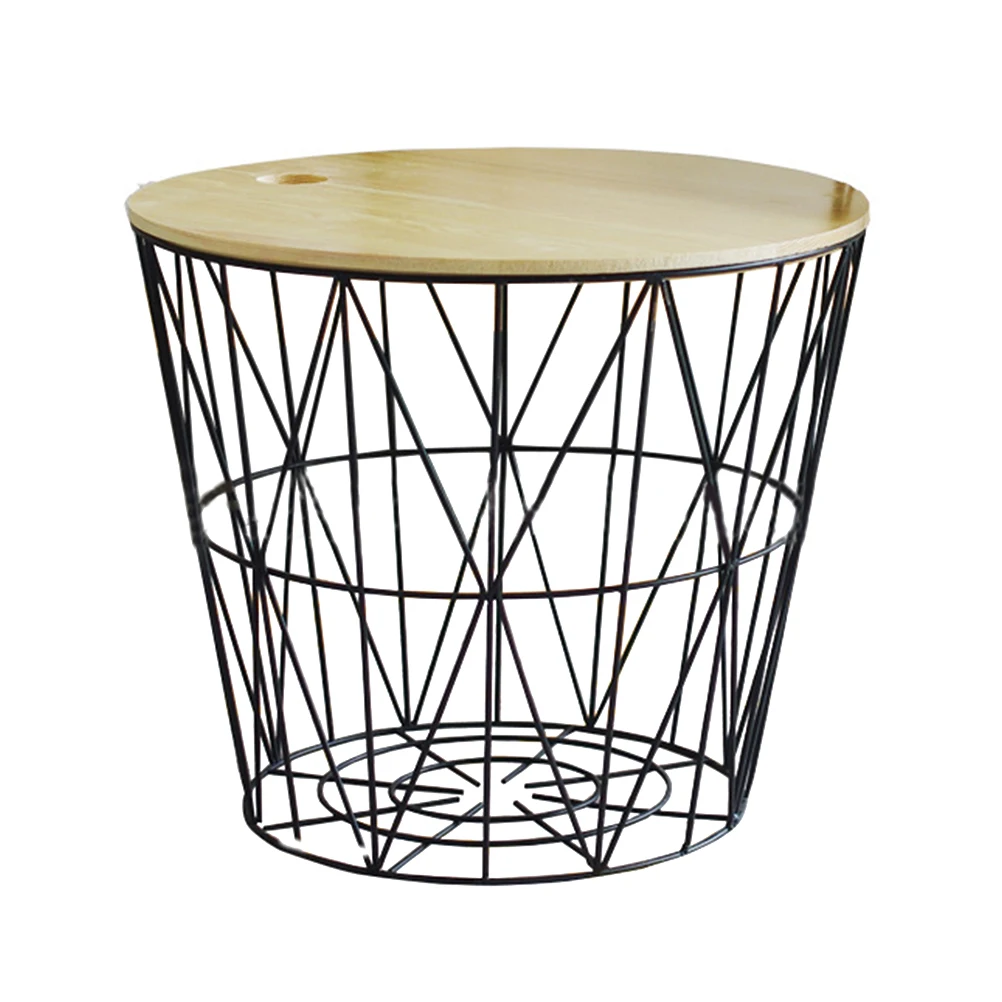 

1PC Wooden Storage Basket Organization Box for Loft Home Living Room