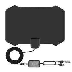 USB ультра сильный сигнал Крытый цифровой ТВ HD приемная антенна для 4 к УКВ UHF