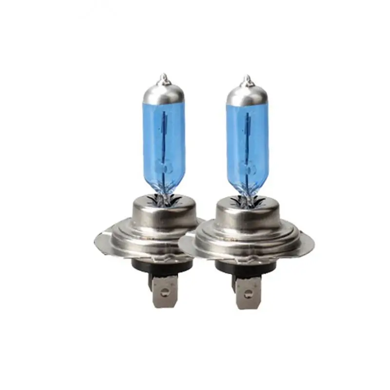 

Blue Plated 2 Pcs H7 12V 55W Car Auto Xenon Light Bulb Headlight Lamp