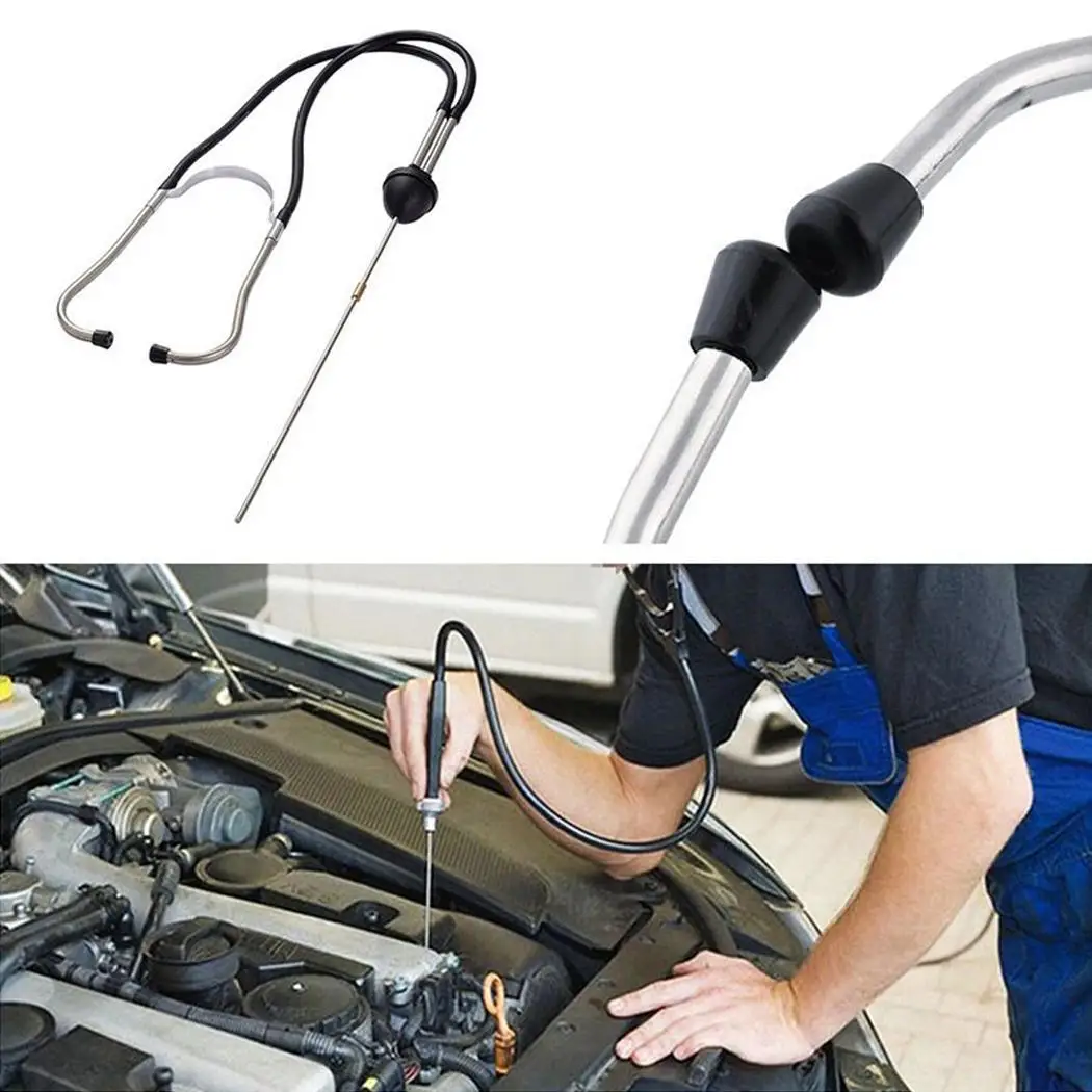 

Automotive Car Cylinder Stethoscope Engine Cylinder Noise 92g Tester Detector 10Hz-10KHz Car Engine Tester Diagnostic Tool